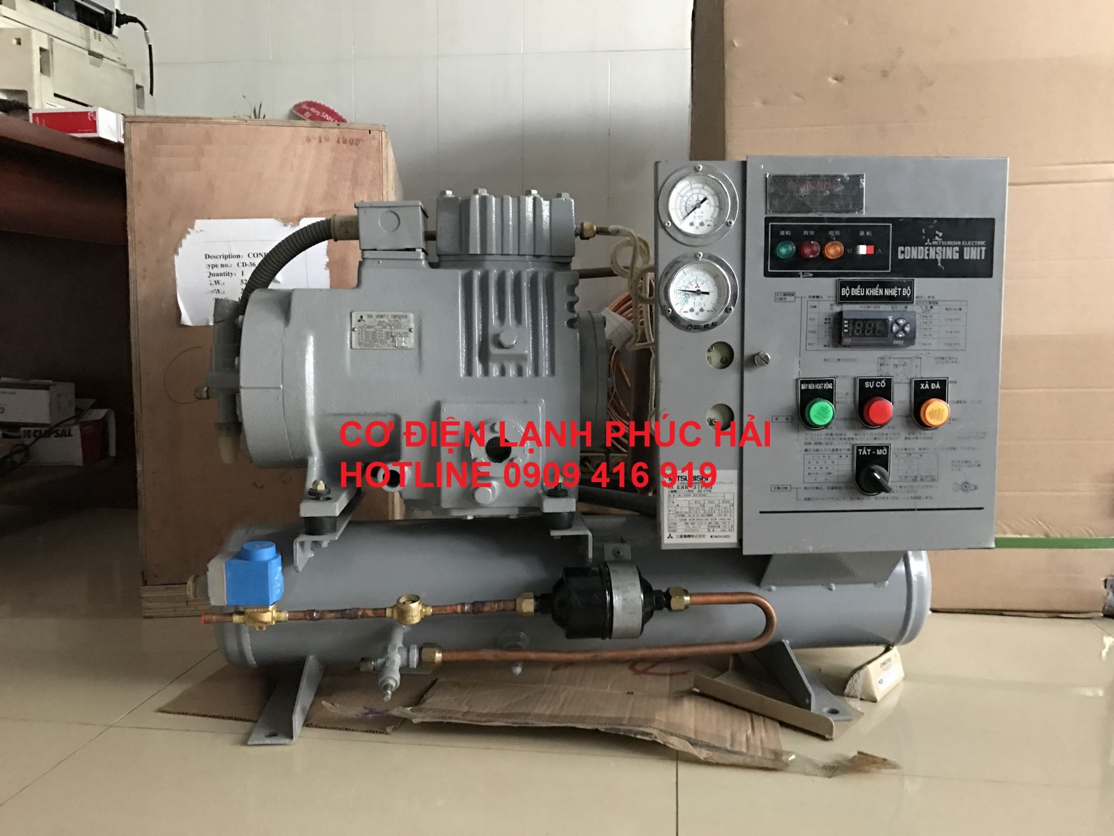 Cụm máy nén dàn ngưng Mitsubishi